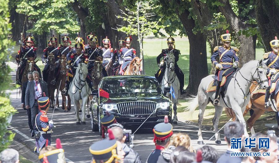 (XHDW)(2)習(xí)近平同阿根廷總統(tǒng)馬克里舉行會談