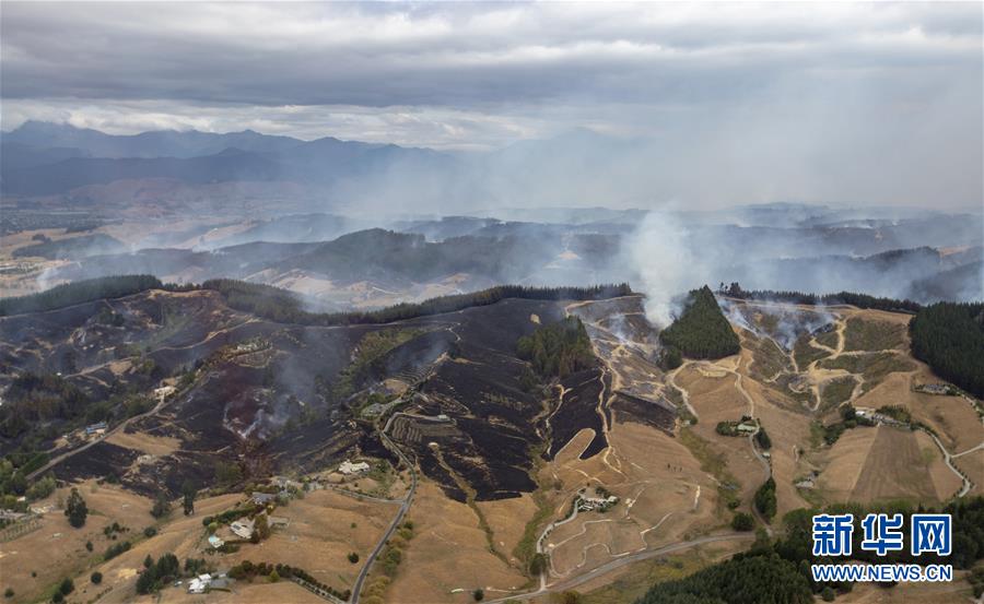 （國際）（9）新西蘭南島山火持續(xù)