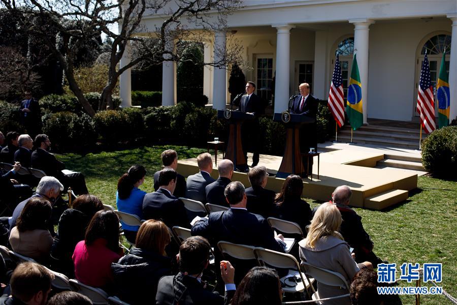 （國(guó)際）（3）特朗普稱(chēng)美國(guó)有意給予巴西&ldquo;非北約主要盟國(guó)&rdquo;地位