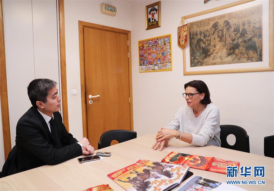（國(guó)際&middot;圖文互動(dòng)）（1）專訪：馬戲是歐洲和中國(guó)跨文化交流的橋梁&mdash;&mdash;訪蒙特卡洛國(guó)際馬戲節(jié)主席、摩納哥公主斯蒂芬妮
