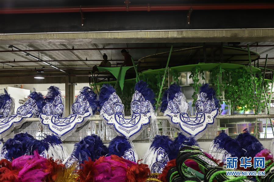 （國際&middot;圖文互動(dòng)）（4）通訊：巴西舞校推出中國主題桑巴巡游