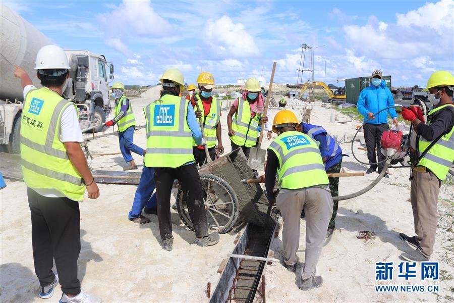 (國際·圖文互動(dòng))(1)中企助力建設(shè)馬爾代夫抗疫設(shè)施