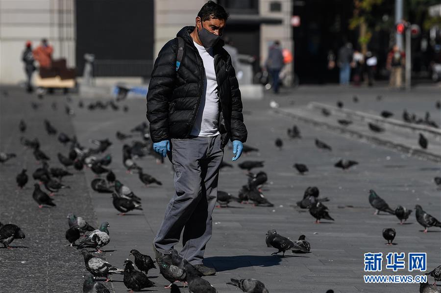 （國際疫情&middot;圖文互動）（2）智利首都圣地亞哥因疫情嚴(yán)重將實施封城