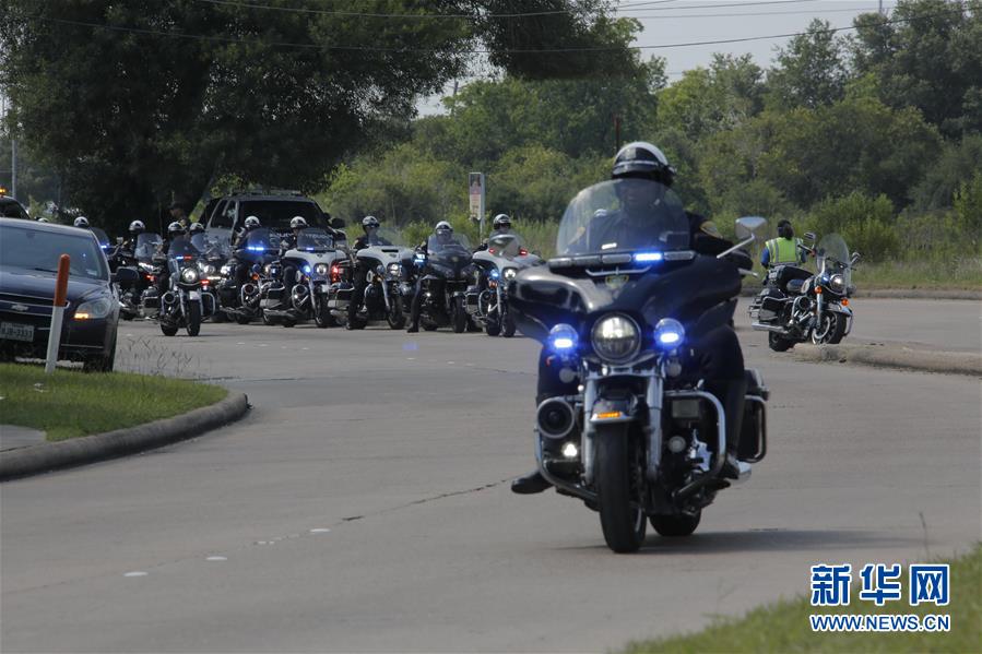 (國(guó)際)(2)弗洛伊德葬禮在美國(guó)休斯敦舉行