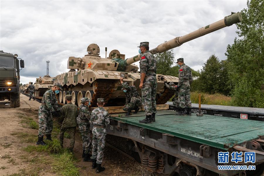(國(guó)際)(5)我軍赴俄參加“國(guó)際軍事比賽-2020”裝備運(yùn)抵比賽場(chǎng)地