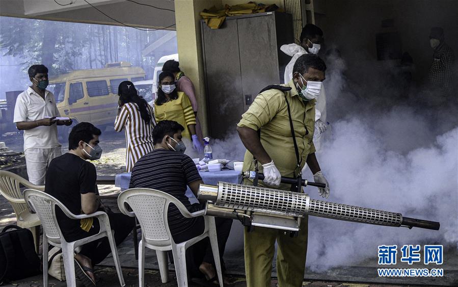 (國(guó)際疫情)(1)印度新冠確診病例超600萬(wàn) 單日新增有所下降