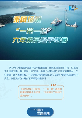 乘風揚帆！&ldquo;一帶一路&rdquo;六年成果超乎想象