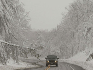 &ldquo;桑迪&rdquo;強勢來襲 美部分地區(qū)迎大雪天氣【圖】