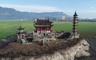 江西：落星墩&ldquo;水落石出&rdquo;